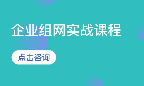 企业组网实战课程